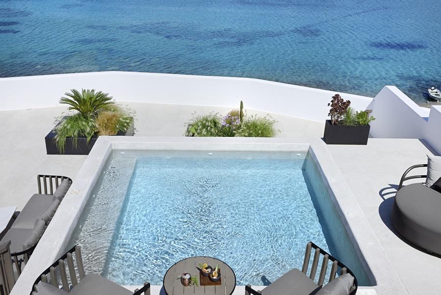 Aeonic Suites & Spa - Only Adults Ornós Eksteriør bilde